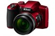 Nikon B600 Digital Compact Camera COOLPIX Red 16MP 60x Optical Zoom