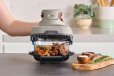 Ninja FN101ST Crispi 4-in-1 Portable Glass Air Fryer - Stone