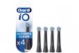 Oral-B iO Ultimate Clean Replacement Brush Heads - Black, Pack of 4 Oral-B iO Ultimate Clean Replacement Brush Heads - Black, Pack of 4