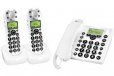 Oricom PRO910-2 Amplified Phone w/ Answering Machine 2 Handsets