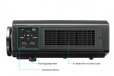 Panasonic PT-AE8000 3D LCD Full HD Cinema Projector w/ Glasses