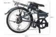 Progear Nomad Folding Commuter Bike Grey Progear Nomad Folding Commuter Bike Grey