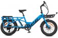 Progear E-Moover E-Cargo Bike Electric Blue + Transporter Kit