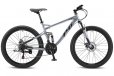 Progear Trail Dual Suspension Mountain Bike - Shadow 19cm Progear Trail Dual Suspension Mountain Bike - Shadow 19cm