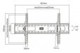 Prolink BKT1070 Tiltable TV Wall Bracket Mount 75Kg Load