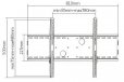 Prolink BKT1075 37-70" VESA Heavy Duty TV Wall Mount Bracket 75Kg Load