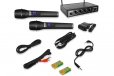 Pyle Wireless Karaoke Microphone & Mixer Receiver System