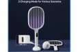 Qualitell S1 Electric Fly Mosquito Insect Swatter - White