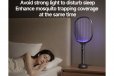 Qualitell S2 Electric Fly Mosquito Insect Swatter - Grey