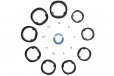 RingConn Smart Ring Sizing Kit - Sizes 6 to 14