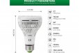 Sansi E27 PAR25 15W LED Grow Light Bulb