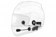 Sena 10R-01 Low Profile Helmet Motorcycle Bluetooth Intercom
