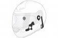 Sena 10U Schuberth C3/C3 Pro Helmet Motorcycle Bluetooth