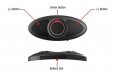 Sena RC3 Wireless 3 Button Remote for 4.1 Bluetooth Headsets