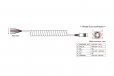 Sena SC-A0116 2-Way Radio Cable with Open-end for SR10