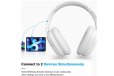 Silcron Eono Bluetooth Active Noise Cancelling Headphones - White