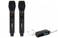 Sonken EZYMIC3 Compact UHF Dual Channel Professional Wireless Micropho
