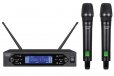 Sonken WM4000D UHF Dual Channel Professional Wireless Microphone Kit