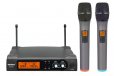 Sonken WM700D1 UHF Dual Channel Professional Wireless Microphone Kit