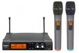 Sonken WM700D2 UHF Wireless Microphones with Receiver D2