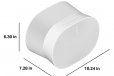 Sonos ERA 300 Smart Speaker - White