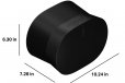 Sonos ERA 300 Smart Speaker - Black