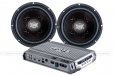 1 x Boss Audio NXD3500 + 2 x Lanzar VW12D Combo