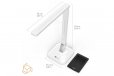 TaoTronics Uranus L1 LED Desk Lamp with USB Charging Port - White