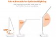 TaoTronics Uranus L1 LED Desk Lamp with USB Charging Port - White