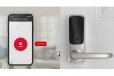 Ultraloq Latch 5 Fingerprint WiFi Smart Lock - Satin Nickel