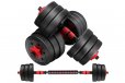 Verpeak Adjustable Rubber Dumbbells 20kg