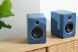 Victrola Tempo Bookshelf Speakers - Blue