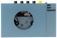 We Are Rewind Portable Cassette Player & Recorder - Kurt, Blue