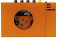 We Are Rewind Portable Cassette Player & Recorder - Serge, Orange