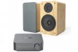 WiiM Streaming Amp w/ Purity Bookshelf Speakers