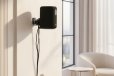 WiiM Sound Smart Speaker Wall Mount By Norstone Single - Black