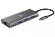 XtremeMac Type-C to USB-A Hub w/8 Ports