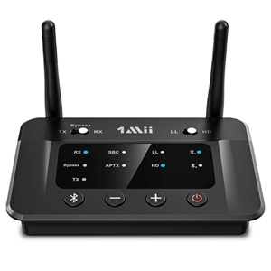 1Mii B03 Bluetooth 5.0 Transmitter Receiver Bluetooth Optical RCA AUX 1Mii B03 Bluetooth 5.0 Transmitter Receiver Bluetooth Optical RCA AUX
