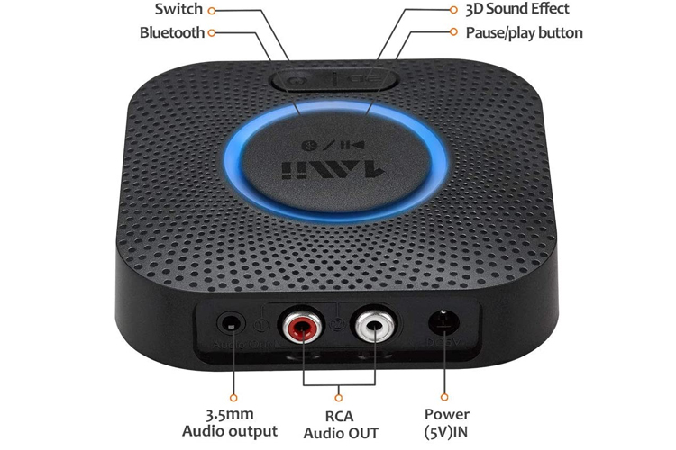 1Mii B06 Plus Bluetooth Receiver HiFi Wireless Audio Adapter aptX eBay