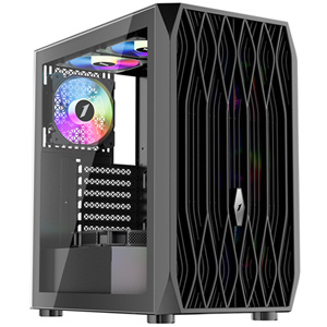 1st Player AY7 ATX M-ATX ITX PC Gaming Case - Black