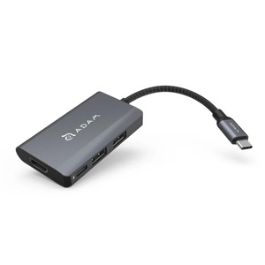 Adam Elements CASA A01m USB-C 3.1 4 Port Hub Grey Support 4K