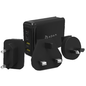 Adam Elements OMNIA Pro 100W Super Charging Station USB-C Black