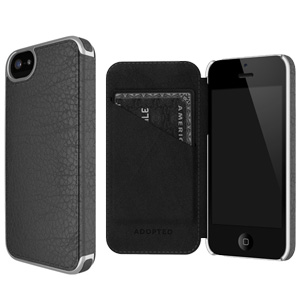 Adopted Leather Folio Wallet Case - iPhone 5 & 5S - ADH010 Adopted Leather Folio Wallet Case - iPhone 5 & 5S - ADH010