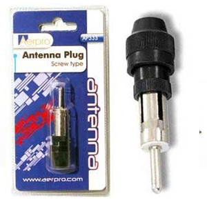 Aerpro AP333 AM/FM Motorola Antenna Plug Screw Type Aerpro AP333 AM/FM Motorola Antenna Plug Screw Type