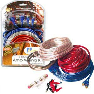 Aerpro APU82 8-Gauge 2-Channel Wiring Kit