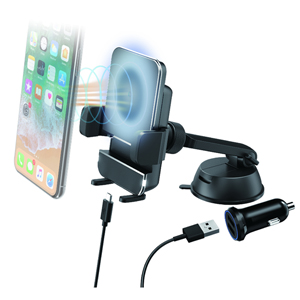 Aerpro APWHSHLD Qi Wireless Charger Cradle Kit w/ Suction