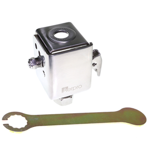 Aerpro CBBF1 UHF CB Antenna Folding Bracket 4 Position Silver Aerpro CBBF1 UHF CB Antenna Folding Bracket 4 Position Silver