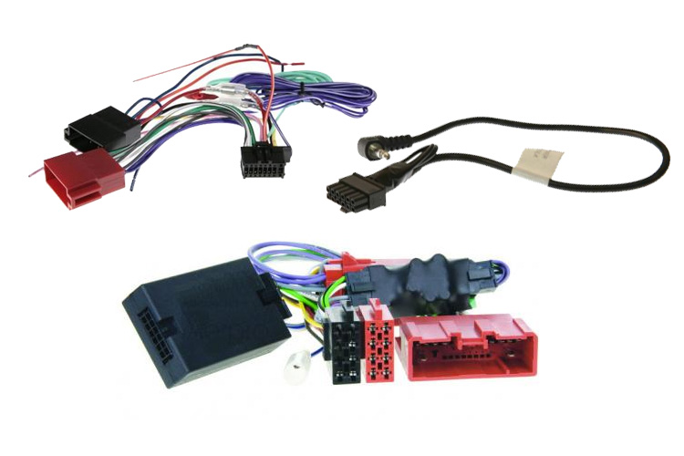 AERPO OEM STEERING WHEEL CONTROL + ISO HARNESS PLUG + PATCH LEAD FOR