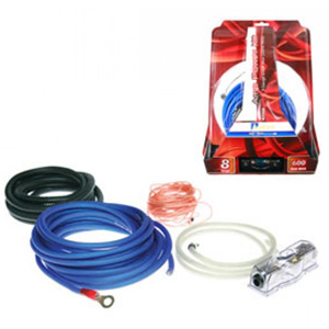 Aerpro MX008 8-Gauge Amplifier Power Wiring Kit Aerpro MX008 8-Gauge Amplifier Power Wiring Kit