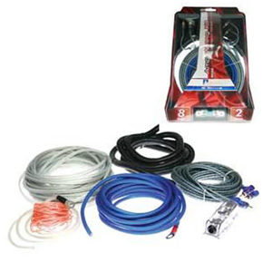 Aerpro MX208 8-Gauge 2-Channel Wiring Kit